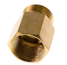 G 1'' x 1'' NPT M/F Messing Verloopring 16 Bar - Hydrauliek