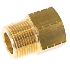 R 1'' x 1'' NPT M/F Messing Verloopring 16 Bar - Hydrauliek