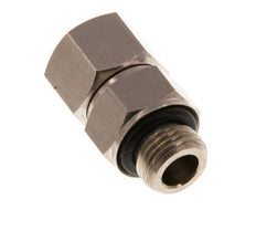 G 1/8'' M/F Nickel plated Brass Swivel Joint 15 Bar [2 Pieces]