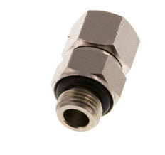 G 1/8'' M/F Nickel plated Brass Swivel Joint 15 Bar [2 Pieces]