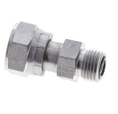 UN 11/16''-16 x UNF 9/16''-18 F/M Verzinkt Stalen Neusstuk ORFS 630 Bar - Hydrauliek