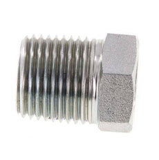 1/2'' NPT x 1/4'' NPT M/F Verzinkt Stalen Verloopring 210 Bar - Hydrauliek