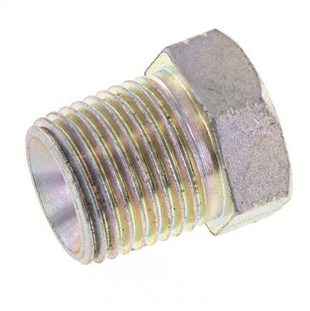 1/2'' NPT x 1/8'' NPT M/F Zinc plated Steel Reducing Ring 210 Bar - Hydraulic