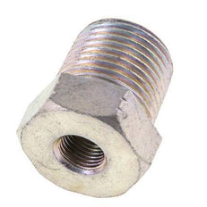 1/2'' NPT x 1/8'' NPT M/F Zinc plated Steel Reducing Ring 210 Bar - Hydraulic