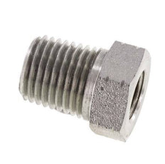 1/4'' NPT x 1/8'' NPT M/F Verzinkt Stalen Verloopring 275 Bar - Hydrauliek [2 Stuks]