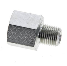 1/8'' NPT x 1/8'' NPT M/F Zinc plated Steel Extension 345 Bar - Hydraulic
