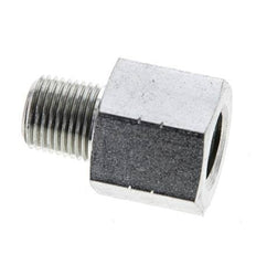 1/8'' NPT x 1/8'' NPT M/F Zinc plated Steel Extension 345 Bar - Hydraulic