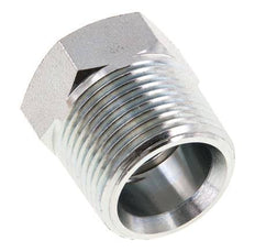 3/4'' NPT x 1/2'' NPT M/F Verzinkt Stalen Verloopring 170 Bar - Hydrauliek