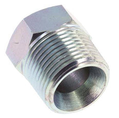 3/4'' NPT x 3/8'' NPT M/F Verzinkt Stalen Verloopring 170 Bar - Hydrauliek