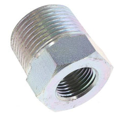 3/4'' NPT x 3/8'' NPT M/F Verzinkt Stalen Verloopring 170 Bar - Hydrauliek
