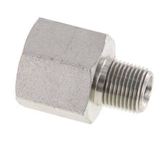 3/8'' NPT x 1/2'' NPT M/F Verzinkt Stalen Verloopring 210 Bar - Hydrauliek