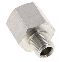 3/8'' NPT x 1/2'' NPT M/F Verzinkt Stalen Verloopring 210 Bar - Hydrauliek