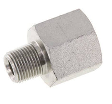3/8'' NPT x 1/2'' NPT M/F Verzinkt Stalen Verloopring 210 Bar - Hydrauliek