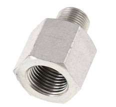 3/8'' NPT x 1/2'' NPT M/F Verzinkt Stalen Verloopring 210 Bar - Hydrauliek