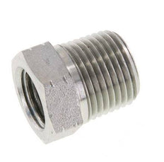 3/8'' NPT x 1/4'' NPT M/F Verzinkt Stalen Verloopring 210 Bar - Hydrauliek [2 Stuks]