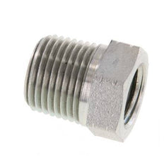 3/8'' NPT x 1/4'' NPT M/F Verzinkt Stalen Verloopring 210 Bar - Hydrauliek [2 Stuks]