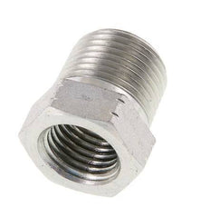 3/8'' NPT x 1/4'' NPT M/F Verzinkt Stalen Verloopring 210 Bar - Hydrauliek [2 Stuks]