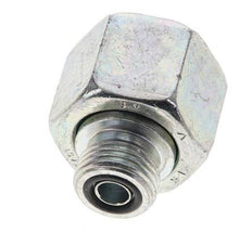 UNS 1''-14 x UN 11/16''-16 F/M Verzinkt Stalen Neusstuk ORFS 400 Bar - Hydrauliek