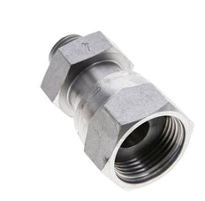 UN 1-3/16''-12 x UN 11/16''-16 F/M Verzinkt Stalen Neusstuk ORFS 400 Bar - Hydrauliek