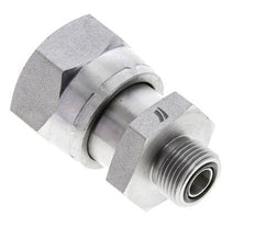 UN 1-7/16''-12 x UN 13/16''-16 F/M Verzinkt Stalen Neusstuk ORFS 400 Bar - Hydrauliek