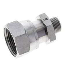 UN 1-7/16''-12 x UN 13/16''-16 F/M Verzinkt Stalen Neusstuk ORFS 400 Bar - Hydrauliek