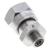 UN 1-7/16''-12 x UN 13/16''-16 F/M Verzinkt Stalen Neusstuk ORFS 400 Bar - Hydrauliek