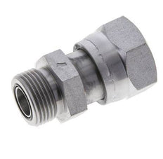 UN 1-7/16''-12 x UN 1-3/16''-12 F/M Zinc plated Steel Reducing Adapter ORFS 400 Bar - Hydraulic