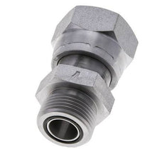 UN 1-7/16''-12 x UN 1-3/16''-12 F/M Zinc plated Steel Reducing Adapter ORFS 400 Bar - Hydraulic