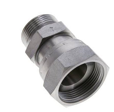 UN 1-11/16''-12 x UN 1-7/16''-12 F/M Verzinkt Stalen Neusstuk ORFS 250 Bar - Hydrauliek