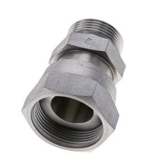 UN 1-11/16''-12 x UN 1-7/16''-12 F/M Verzinkt Stalen Neusstuk ORFS 250 Bar - Hydrauliek