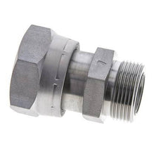 UN 1-11/16''-12 x UN 1-7/16''-12 F/M Verzinkt Stalen Neusstuk ORFS 250 Bar - Hydrauliek