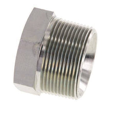 1 1/2'' NPT x 1'' NPT M/F Verzinkt Stalen Verloopring 80 Bar - Hydrauliek