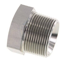 1 1/4'' NPT x 1'' NPT M/F Verzinkt Stalen Verloopring 80 Bar - Hydrauliek