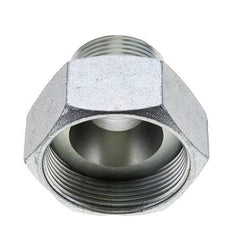 UN 2''-12 x UN 1-7/16''-12 F/M Verzinkt Stalen Neusstuk ORFS 250 Bar - Hydrauliek