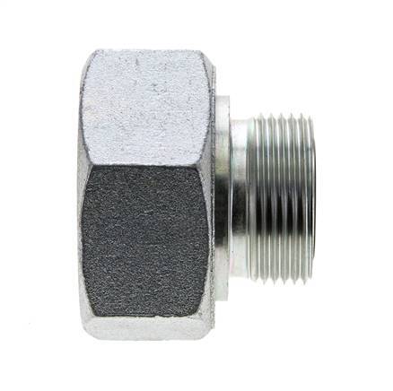 UN 2''-12 x UN 1-7/16''-12 F/M Verzinkt Stalen Neusstuk ORFS 250 Bar - Hydrauliek