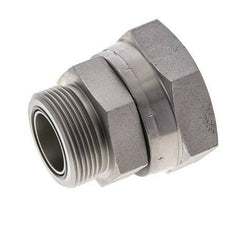 UN 2''-12 x UN 1-11/16''-12 F/M Verzinkt Stalen Neusstuk ORFS 250 Bar - Hydrauliek