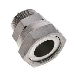 UN 2''-12 x UN 1-11/16''-12 F/M Verzinkt Stalen Neusstuk ORFS 250 Bar - Hydrauliek