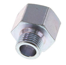 M18 x M22 M/F Zinc plated Steel Reducing Adapter 40 Bar - Hydraulic