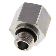 G 1/2'' x G 3/4'' M/F Verzinkt Stalen Neusstuk 400 Bar - Hydrauliek