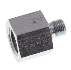 G 1/4'' x G 1/2'' M/F Verzinkt Stalen Neusstuk 630 Bar - Hydrauliek [2 Stuks]