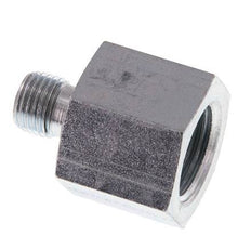 G 1/4'' x G 1/2'' M/F Verzinkt Stalen Neusstuk 630 Bar - Hydrauliek [2 Stuks]