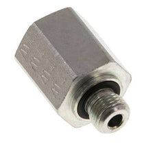 G 1/8'' x G 1/4'' M/F Verzinkt Stalen Neusstuk 630 Bar - Hydrauliek [2 Stuks]