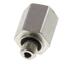 G 1/8'' x G 1/4'' M/F Verzinkt Stalen Neusstuk 630 Bar - Hydrauliek [2 Stuks]