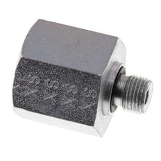 G 1/8'' x G 3/8'' M/F Verzinkt Stalen Neusstuk 630 Bar - Hydrauliek