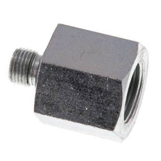 G 1/8'' x G 3/8'' M/F Verzinkt Stalen Neusstuk 630 Bar - Hydrauliek