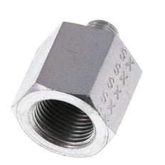 G 1/8'' x G 3/8'' M/F Verzinkt Stalen Neusstuk 630 Bar - Hydrauliek