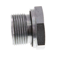 G 3/4'' x G 3/8'' M/F Verzinkt Stalen Neusstuk 400 Bar - Hydrauliek [2 Stuks]