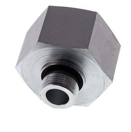 G 3/4'' x G 1 1/2'' M/F Verzinkt Stalen Neusstuk 315 Bar - Hydrauliek