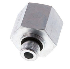 G 3/8'' x G 3/4'' M/F Verzinkt Stalen Neusstuk 400 Bar - Hydrauliek