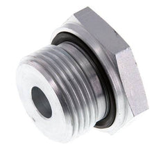 G 1'' x G 1/4'' M/F Verzinkt Stalen Neusstuk 400 Bar - Hydrauliek